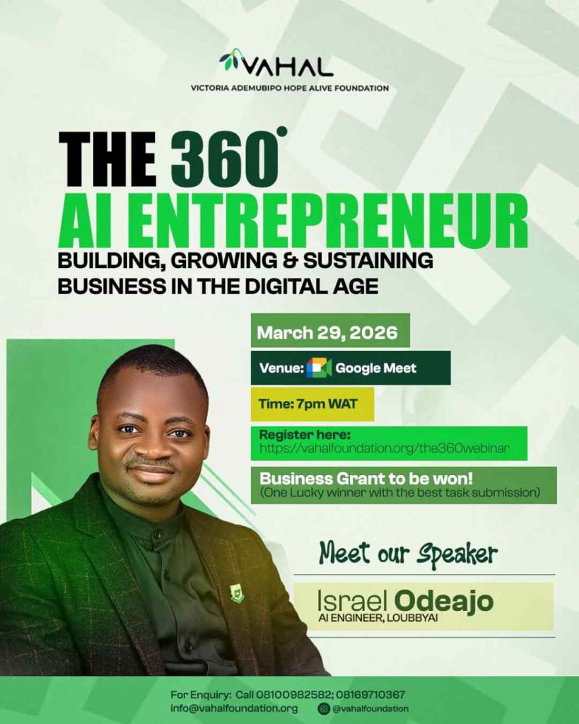 Vahal foundation webinar